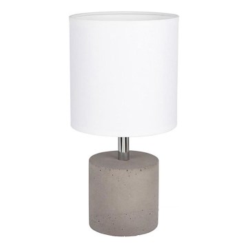 Lampa stołowa STRONG ROUND 1xE27/25W/230V beton