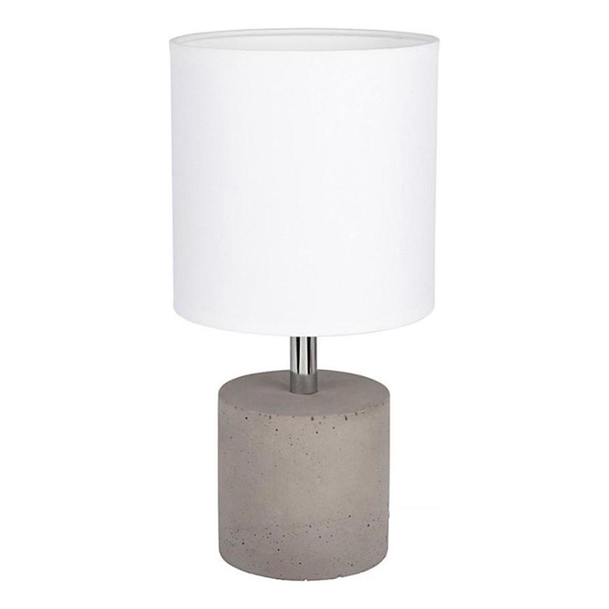 Lampa stołowa STRONG ROUND 1xE27/25W/230V beton