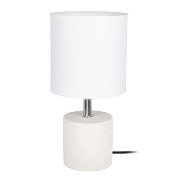 Lampa stołowa STRONG ROUND 1xE27/25W/230V beton