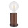 Lampa stołowa TASSE 1xE27/25W/230V buk