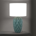 Lampa stołowa TORTUGA 1xE27/40W/230V zielona/biała