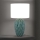 Lampa stołowa TORTUGA 1xE27/40W/230V zielona/biała