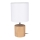 Lampa stołowa TRONGO ROUND 1xE27/25W/230V dąb