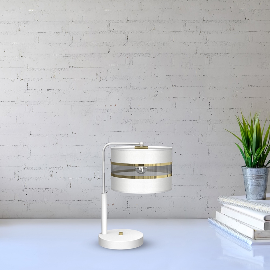 Lampa stołowa ULTIMO 1xE27/6W/230V biały
