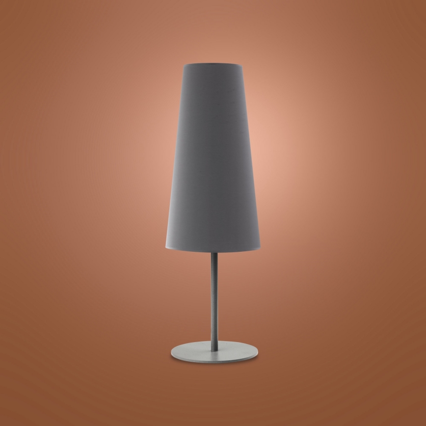 Lampa stołowa UMBRELLA 1xE27/15W/230V szara