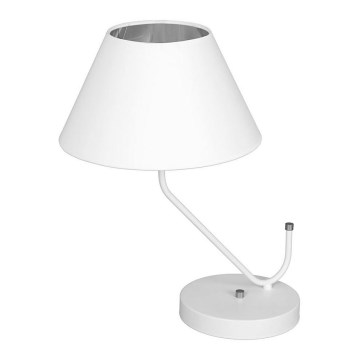 Lampa stołowa VICTORIA 1xE27/60W/230V biały