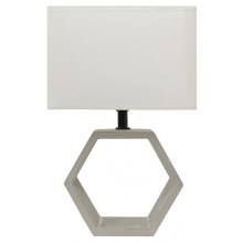Lampa stołowa VIDAL 1xE27/40W/230V beżowa