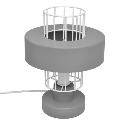 Lampa stołowa VOLTA 1xE27/15W/230V szary