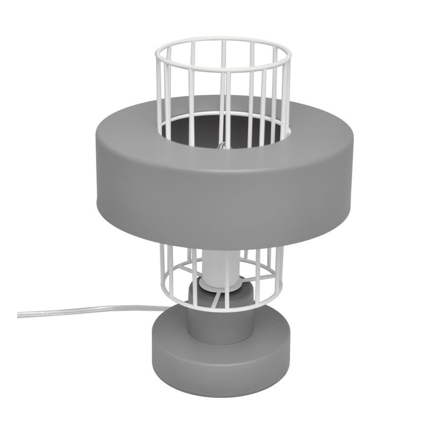 Lampa stołowa VOLTA 1xE27/15W/230V szary