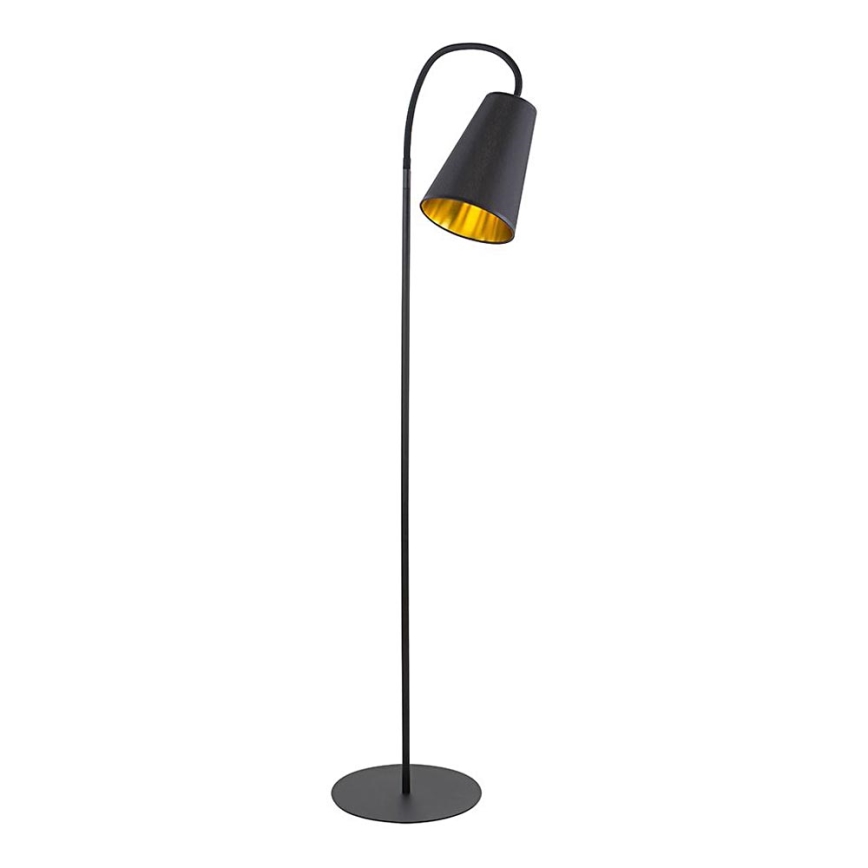 Lampa stołowa WIRE 1×E27/15W/230V czarna/złota