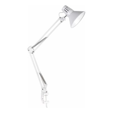 Lampa stołowa WORKER 1xE27/10W/230V biała