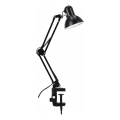 Lampa stołowa z klipsem 1xE27/60W/230V czarna