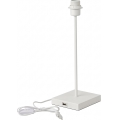Lampa stołowa z portem USB 1xE27/15W/230V biała