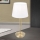 Lampa stołowa z portem USB LUDWIG 1xE27/40W/230V 50 cm biała/złota