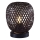 Lampa stołowa ZANZIBAR 1xE27/20W/230V śr. 18 cm bambus