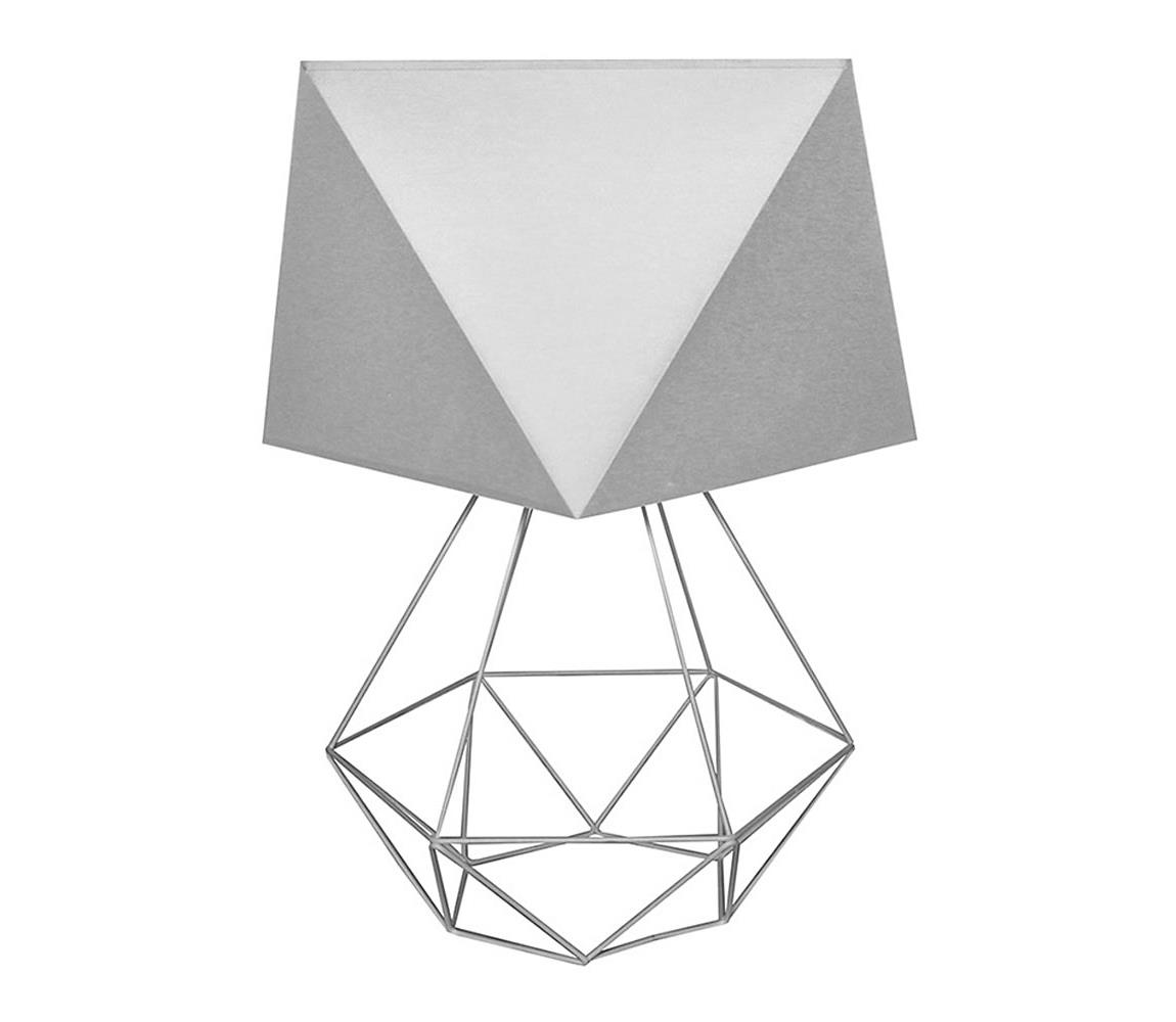 Lampa stołowa ADAMANT SMALL 1xE27/15W/230V szary