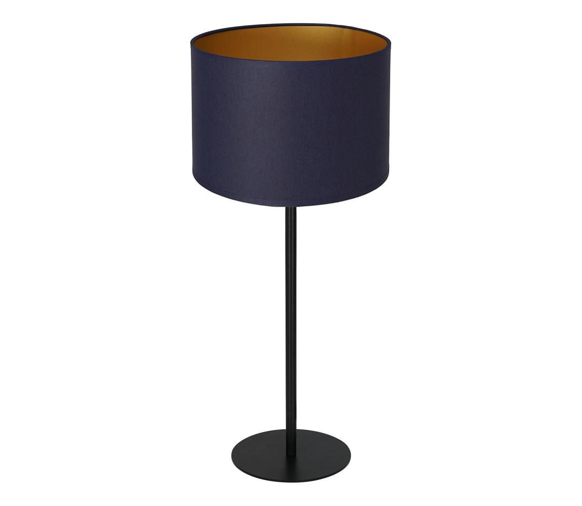 Lampa stołowa ARDEN 1xE27/60W/230V śr. 25 cm fioletowy/złoty