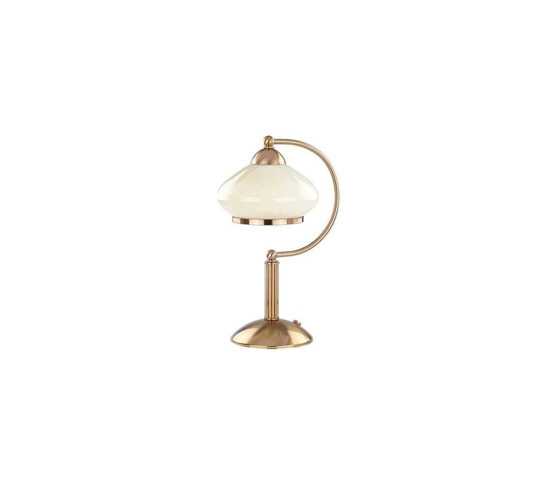 Lampa stołowa ASTORIA 1xE27/15W/230V złota