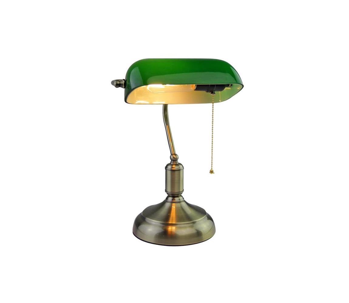 Lampa stołowa BANKER 1xE27/60W/230V