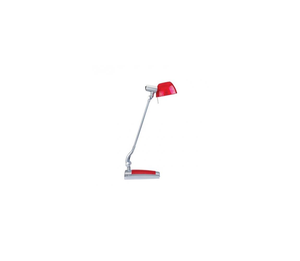 Lampa stołowa GINEVRA 1xG9/40W/230V czerwony