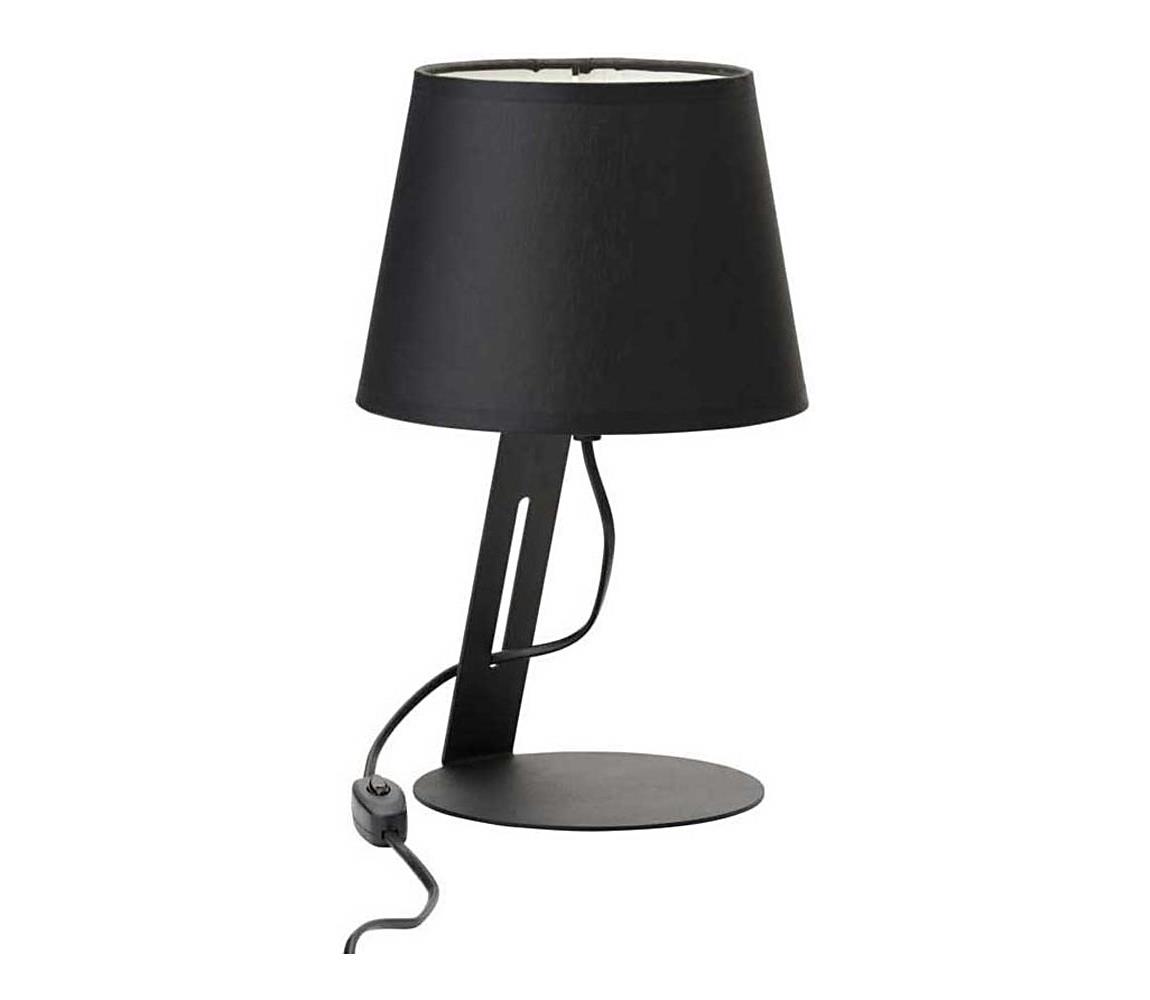 Lampa stołowa GRACIA 1xE27/60W/230V czarny