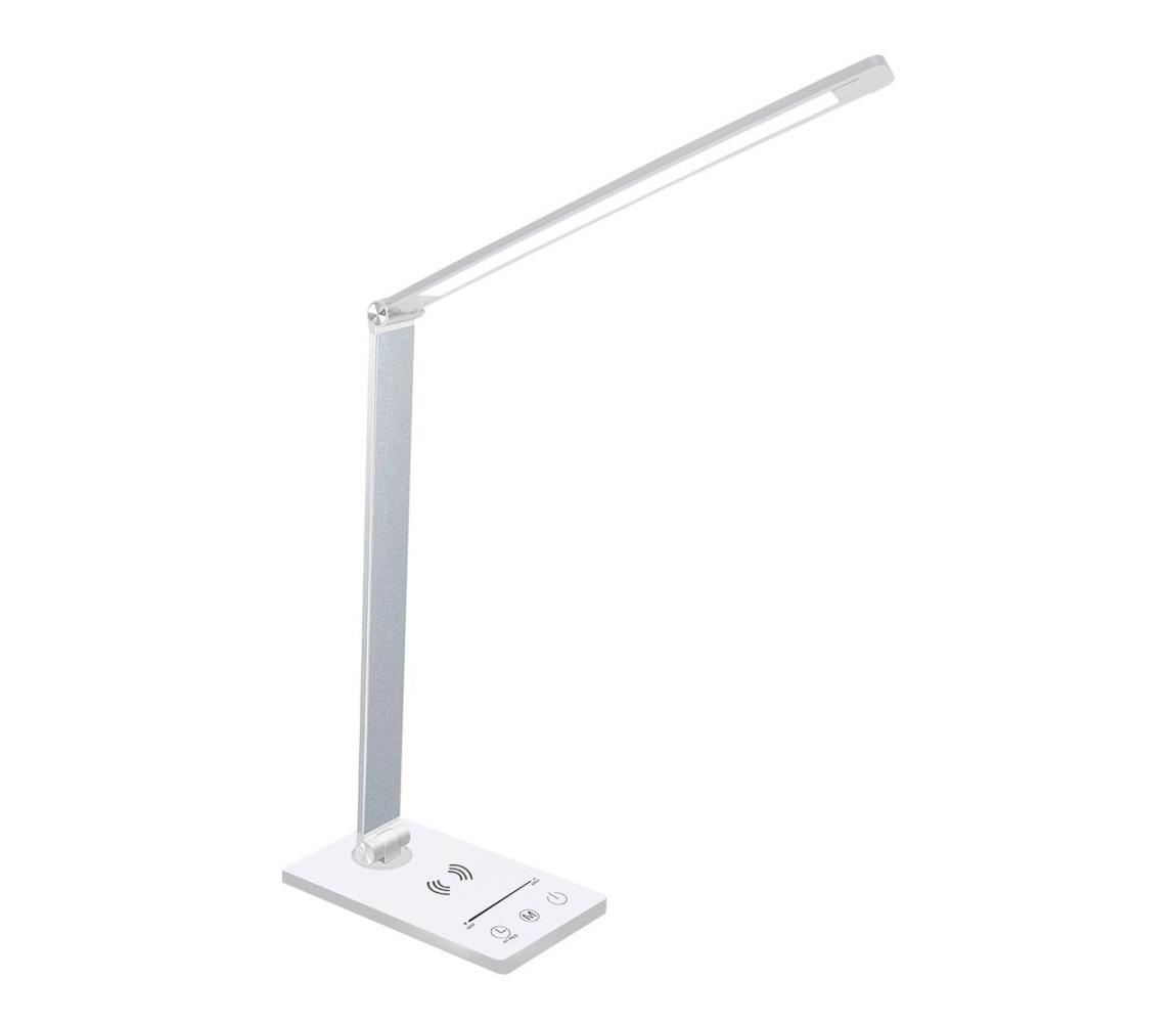 Lampa stołowa LED z ładowaniem bezprzewodowym VARIO LED/5W/230V 3000-6000K biała