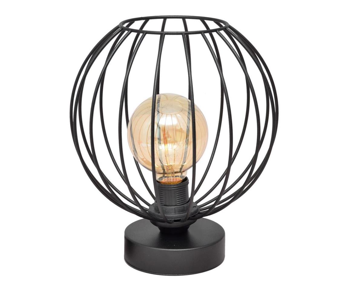Lampa stołowa MERCURE 1xE27/15W/230V czarna