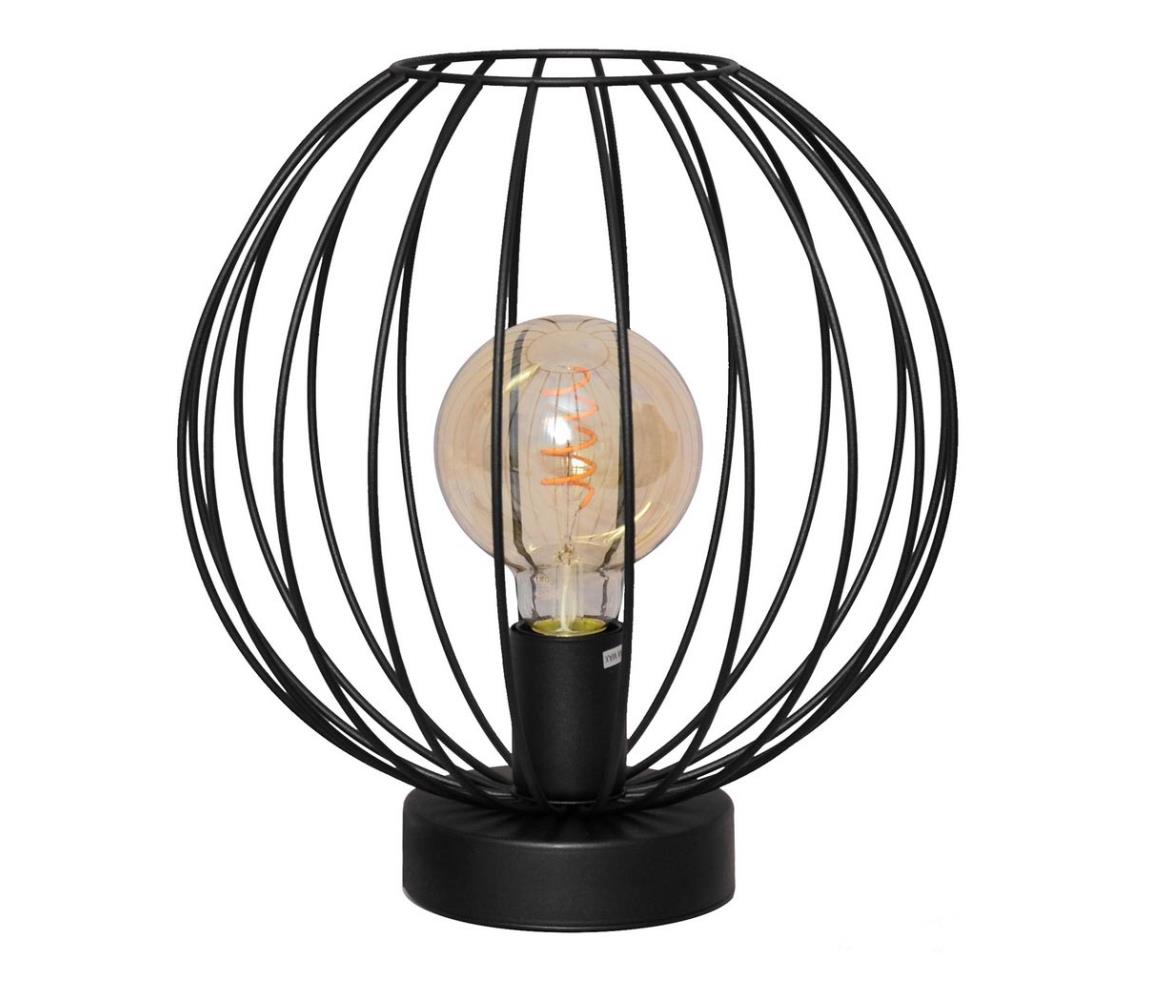 Lampa stołowa MERCURE 1xE27/15W/230V czarny