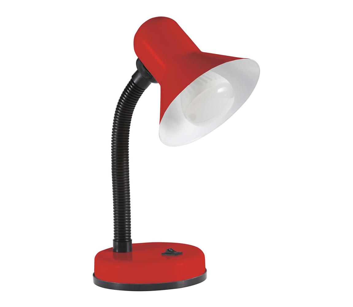 Lampa stołowa SMIESZEK 1xE27/40W/230V czerwona