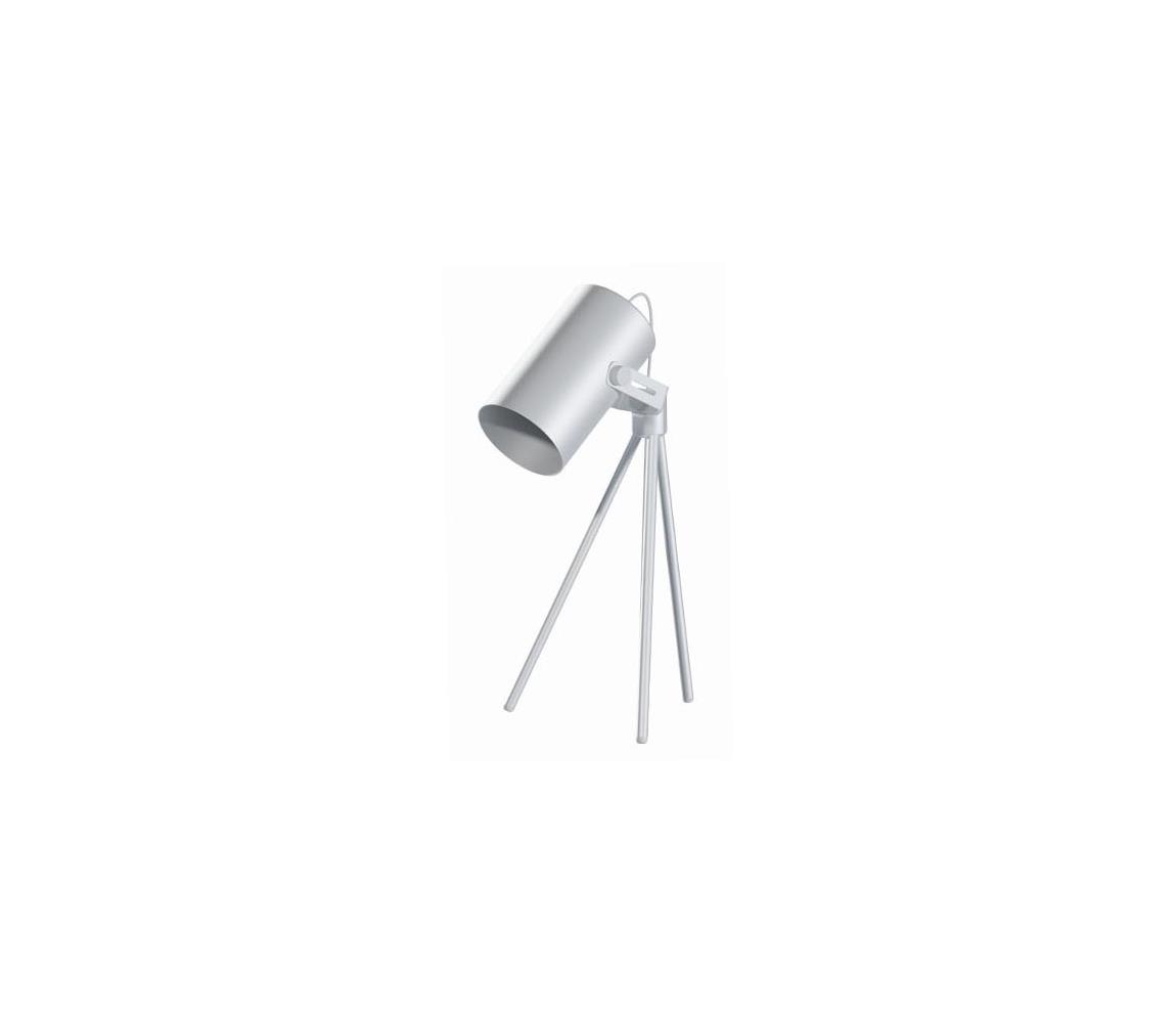 Lampa stołowa TUBA 1xE27/24W/230V biały