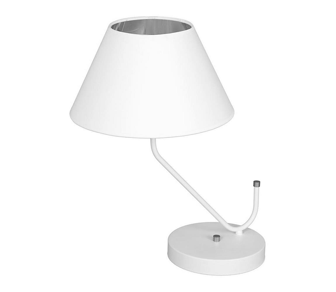 Lampa stołowa VICTORIA 1xE27/60W/230V biały