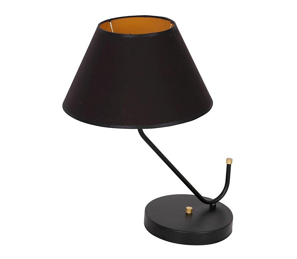 Lampa stołowa VICTORIA 1xE27/60W/230V czarny