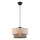 Lampa su suficiente ECHO 1xE27/60W/230V beżowa/szara