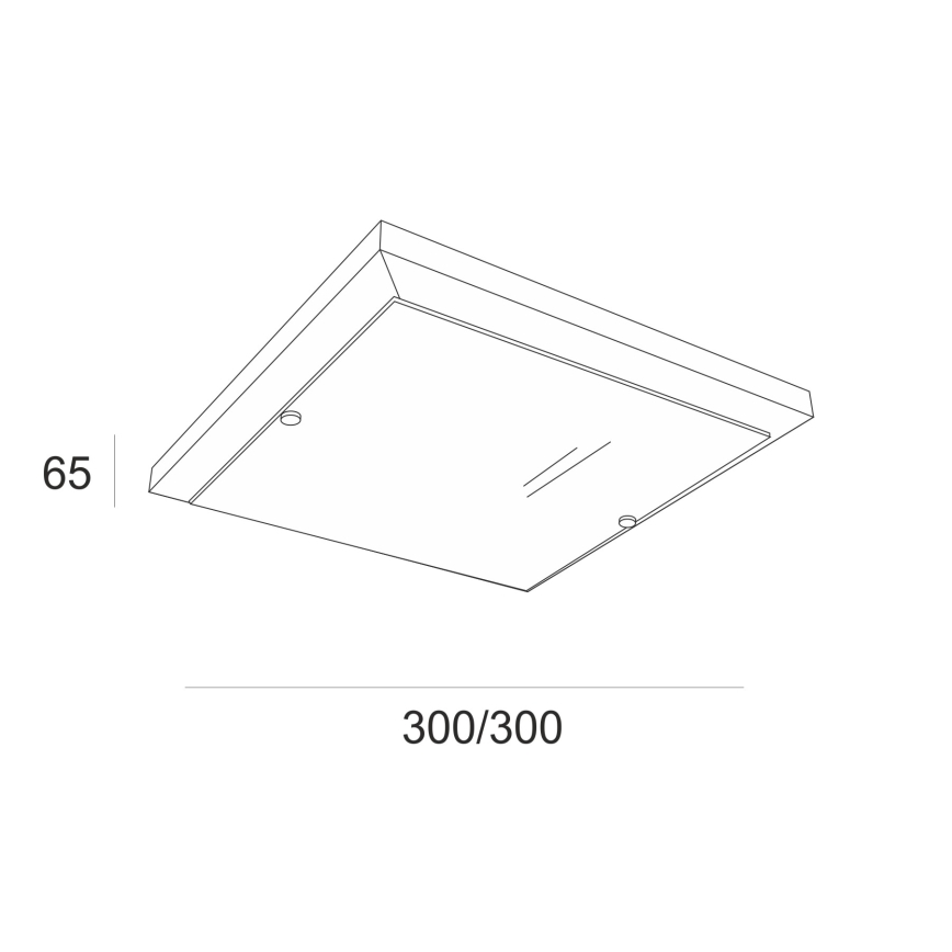 Lampa sufitowa 1xE27/60W/230V sosna