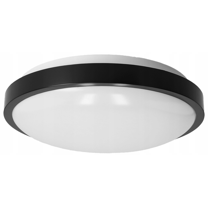 Lampa sufitowa 2xE27/40W/230V śr. 29,5 cm czarna