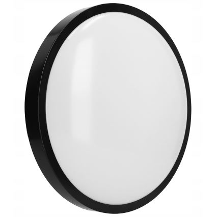 Lampa sufitowa 2xE27/40W/230V śr. 29,5 cm czarna