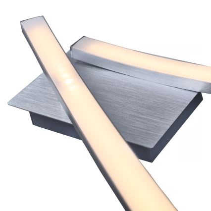 Lampa sufitowa 2xLED/6W/230V 3000K matowy chrom