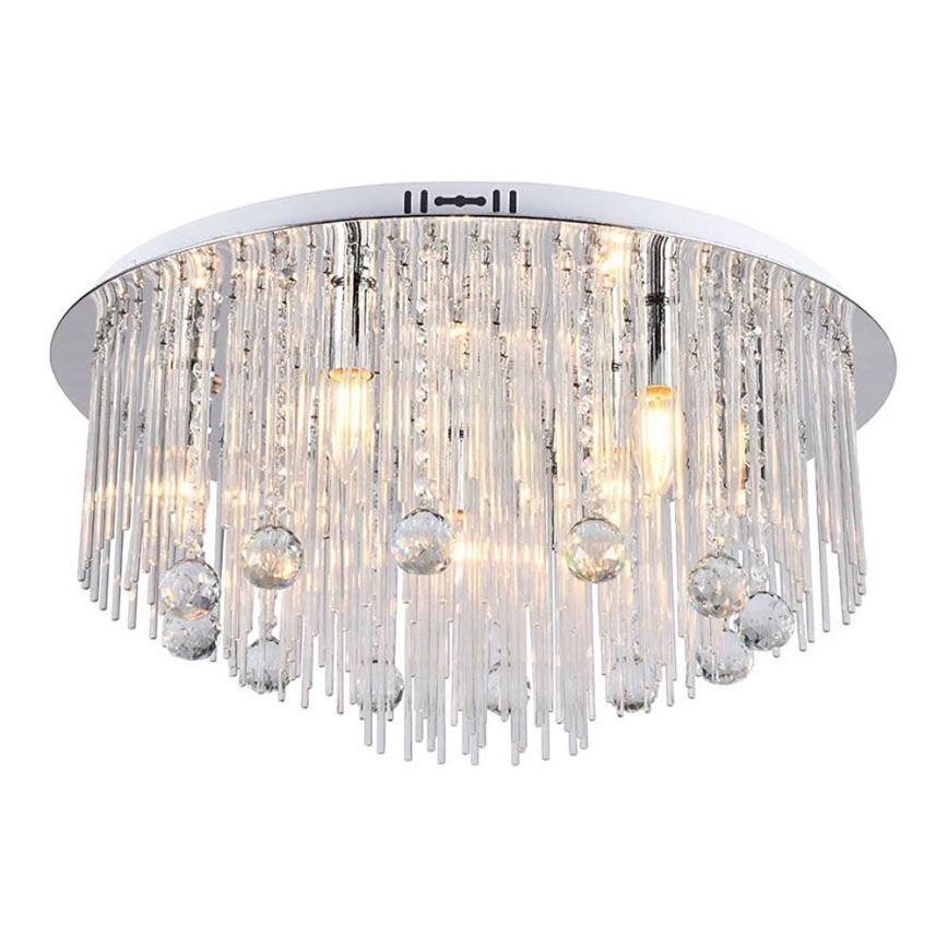 Lampa sufitowa 9xE14/40W/230V śr. 60 cm