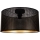 Lampa sufitowa ALDO 1xE27/60W/230V śr. 40 cm czarny