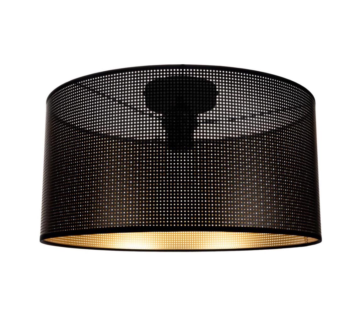 Lampa sufitowa ALDO 1xE27/60W/230V śr. 40 cm czarny