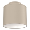 Lampa sufitowa ARDEN 1xE27/15W/230V śr. 18 cm beżowa