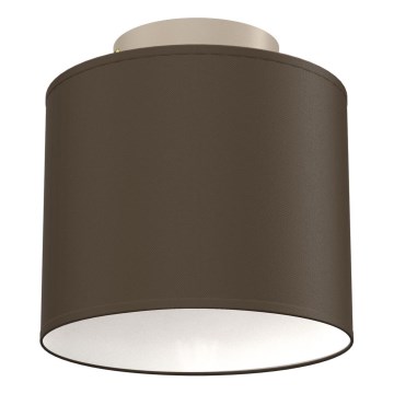 Lampa sufitowa ARDEN 1xE27/15W/230V śr. 18 cm brązowa