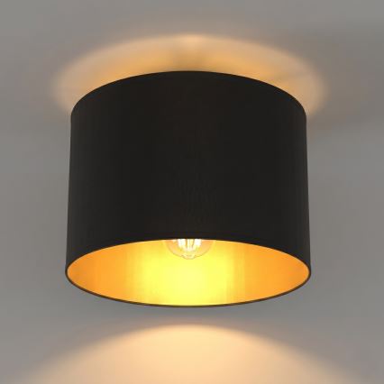 Lampa sufitowa ARDEN 1xE27/15W/230V śr. 25 cm czarna
