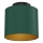 Lampa sufitowa ARDEN 1xE27/15W/230V średnica 18 cm zielona