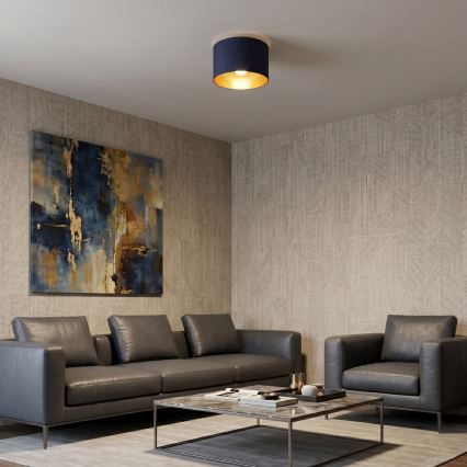 Lampa sufitowa ARDEN 1xE27/15W/230V, średnica 25 cm, niebieska