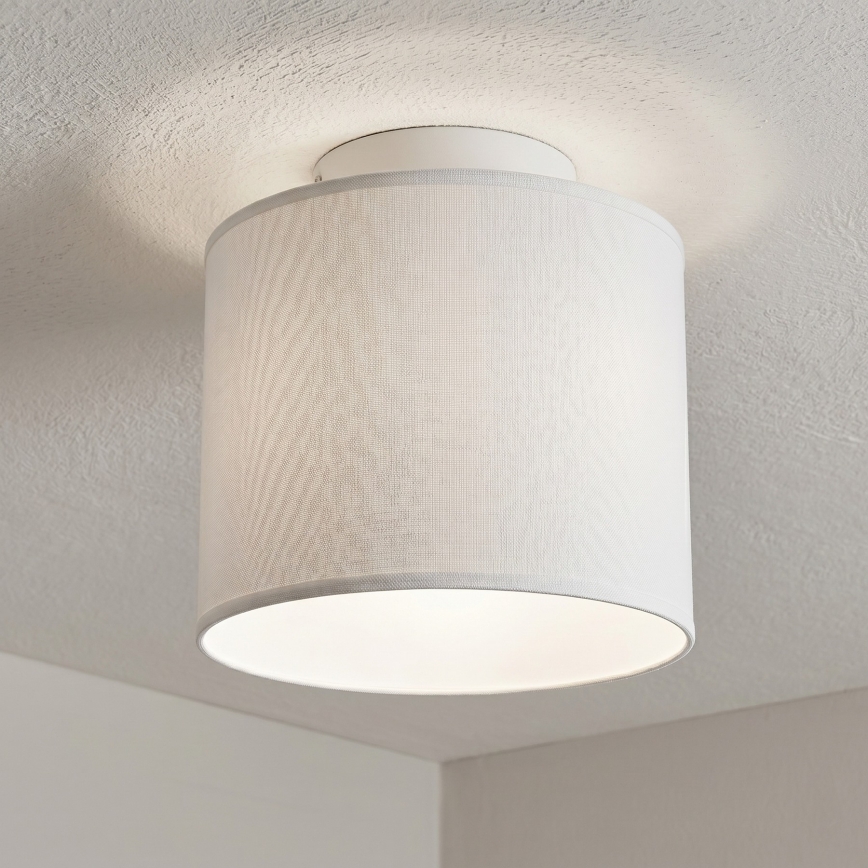 Lampa sufitowa ARDEN 1xE27/15W/230V Ø 18 cm biała