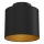 Lampa sufitowa ARDEN 1xE27/15W/230V Ø 18 cm czarna