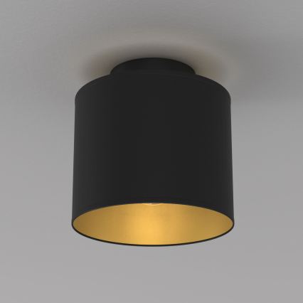 Lampa sufitowa ARDEN 1xE27/15W/230V Ø 18 cm czarna