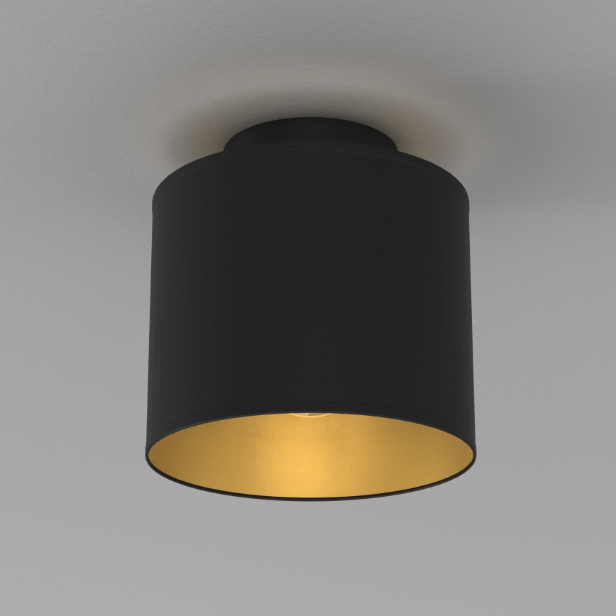 Lampa sufitowa ARDEN 1xE27/15W/230V Ø 18 cm czarna