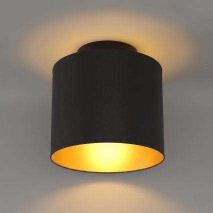 Lampa sufitowa ARDEN 1xE27/15W/230V Ø 18 cm czarna
